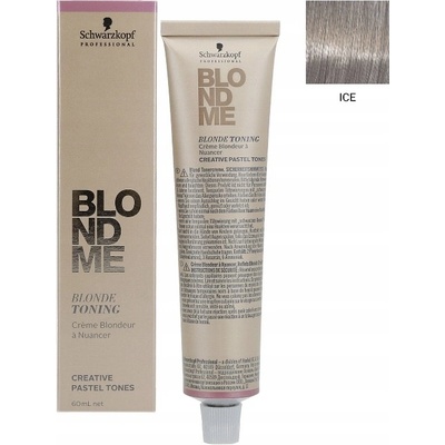 Schwarzkopf BlondMe Blonde Toning Eis tónovací krém ledová 60 ml