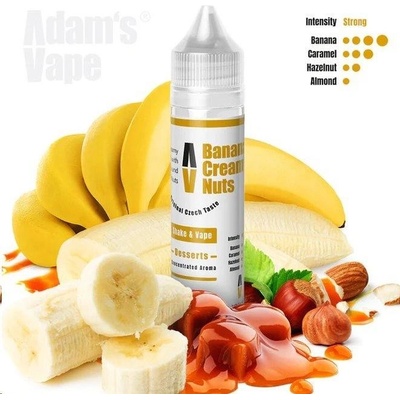 Adams vape S&V Banana Creamy Nuts 10 ml – Zboží Dáma