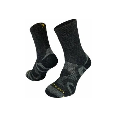 Northman Trekking Mid Merino Čierna