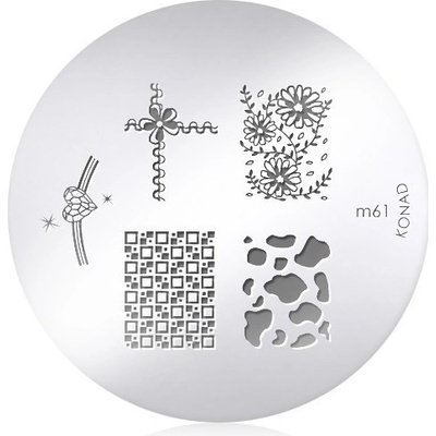 Konad destička na razítkování m61