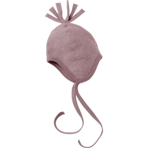 Engel Зимна шапка (beanie) Engel Baby Hat, Wool Fleece Beanie - Rosenholz Melange - размер 86/92 (EU) (204-4079-0812)