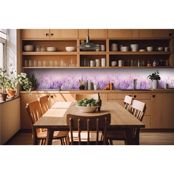 DIMEX ART s. r. o Фототапет за кухня - лавандула 420 x 60 см