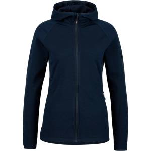 Stoic Дамско вълнено яке Stoic Women's MerinoFleece270 KuolpaLightSt. Zip Hoody Merino hoodie - Dark Navy - размер 3XL (105-7055-0217)