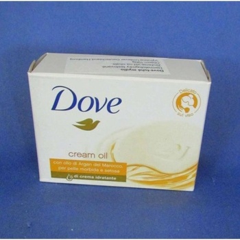Dove Supreme Cream Oil Krémové toaletní mydlo 100 g