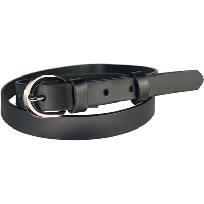 Penny Belts kožený opasek 20-206-63 černý