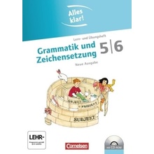 5./6. Schuljahr, Grammatik und Zeichensetzung, m. CD-ROM