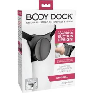 Pipedream Регулируем вакуумен страп-он колан Body Dock Original