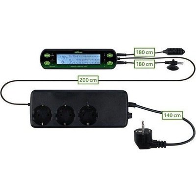 Trixie Digitální termostat/hydrostat, tři okruhy 16x4 cm – Zboží Mobilmania