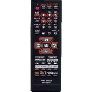 съвместим Panasonic n2qahb000036 - заместител дистанционно управление (n2qahb000036)