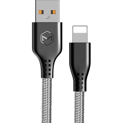 Xmart Lightning кабел Xmart Warrior Series, 1.2 м, Сив (7571)