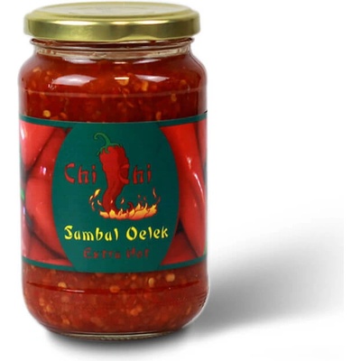Chi Chi Čili pasta Sambal Oelek Extra hot 375 g