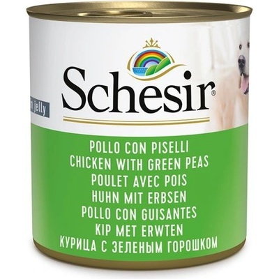 Schesir Dog Adult kuře hrášek 285 g