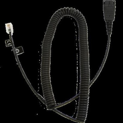 Jabra QD-RJ10, 0,5-2 m, coiled, Siemens, 8800-01-06