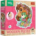 Trefl 50 contour puzzles Cheerful Family Treflik TREFL