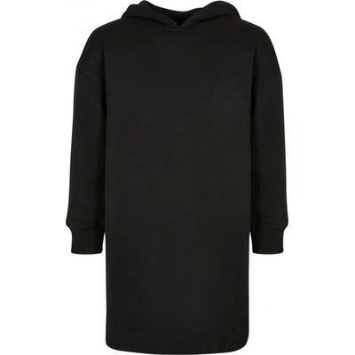 Urban Classics dámske mikinové šaty Girls Oversized Terry Hoody Dress Black
