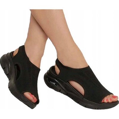 SKECHERS-Arch Fit City Catch W black Černá – Zbozi.Blesk.cz