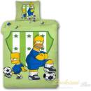 Jerry Fabrics Povlečení Simpsons Bart a Homer 140x200 70x90
