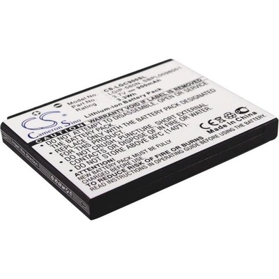 Cameron Sino Батерия за LG Arena GT950, VIEWTY II и други, 900 mAh, Li-Ion (CS-LGC900SL)