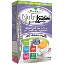 Nutrikaša Probiotic borůvka a meruňka 3 x 60 g