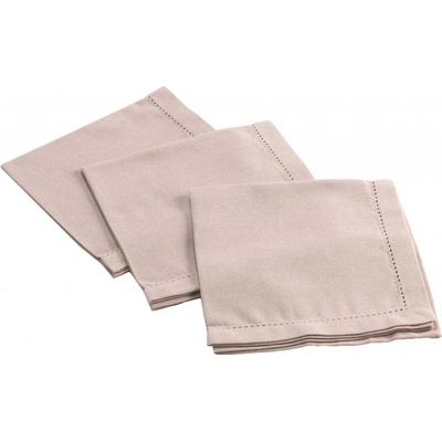 Douceur d'intérieur Bavlněné ubrousky Charline růžové 40x40cm 3ks