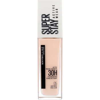 Maybelline SuperStay Active Wear 05 Light Beige dlouhotrvající vysoce krycí make-up 30 ml