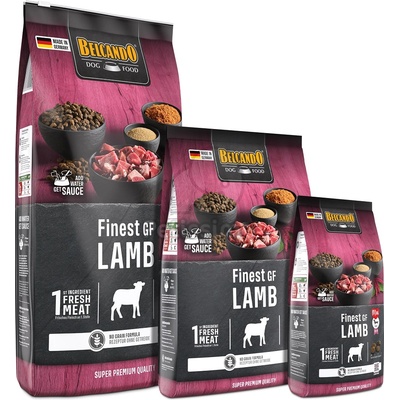 BELCANDO Finest Grain-Free Lamb - храна с Агнешко без зърно 1 кг