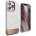 elago Glide Case - удароустойчив силиконов (TPU) калъф за iPhone 13 Pro (мат-розово злато)