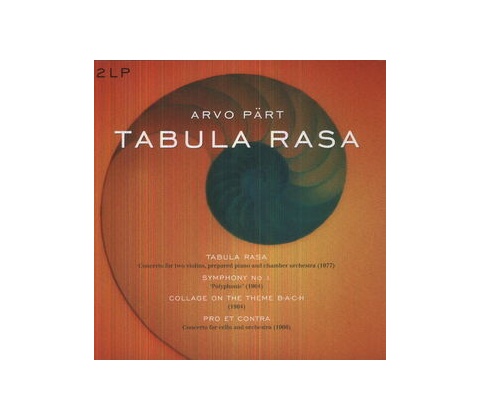 PART A.: TABULA RASA/SYMPHONY LP