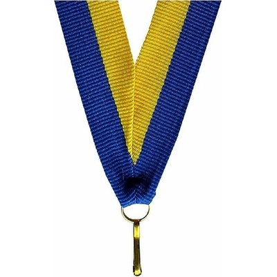 Stuha na medailu 11 mm yellow/blue