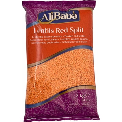 AliBaba Červená čočka loupaná 2 kg