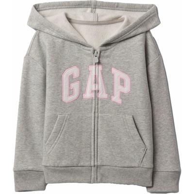 GAP V-FRCH Logo sivá ružová