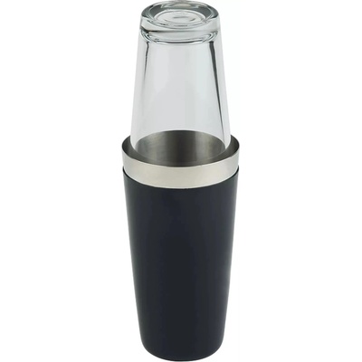 APS Boston Shaker, čierny, objem: 0,70 litra, výška: 300 mm, ø: 90 mm