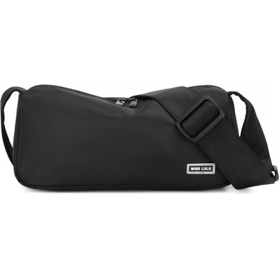 Miss Lulu crossbody taška sportovní černá