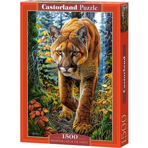 Castorland Пъзел Castorland от 1500 части - Пума в гората (152261)
