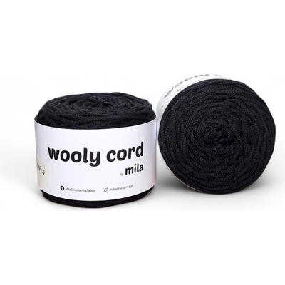 MIla Wooly cord Černá