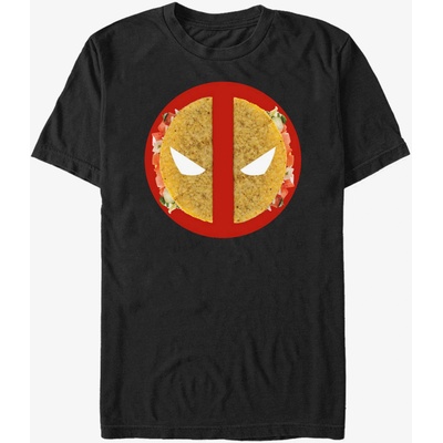 ZOOT. Fan Черна унисекс тениска Marvel Deadpool Taco Face ZOOT. Fan | Cheren | МЪЖЕ | L