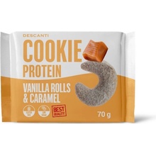 Descanti Protein cookie vanilkový rožtek 70 g