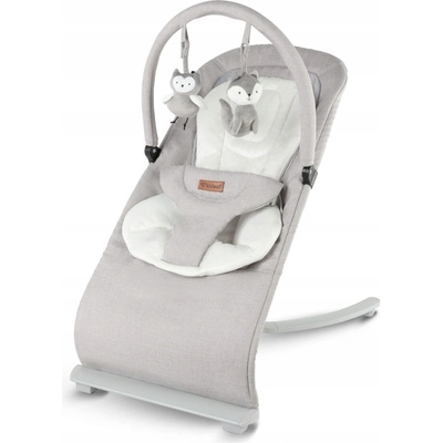 Kidwell s hrazdou a hračkami pro děti 0-9 kg šedá/bílá
