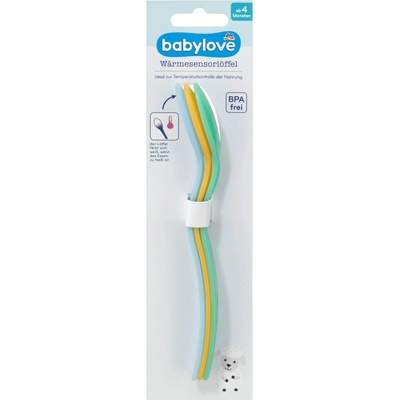 babylove lžičky s tepelným senzorem 3 ks