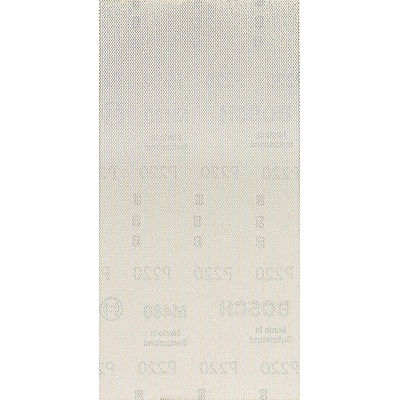 Bosch Brúsny papier EXPERT M480 pre orbitálne brúsky, 115 x 230 mm, zrnitosť 220, 10 ks 2608900766