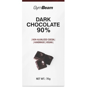 GymBeam 90% черен шоколад 70 g