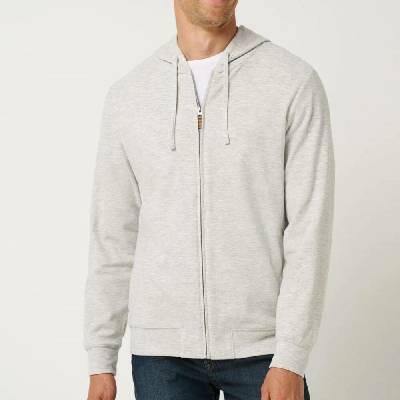 Travis Mathew Cloud Sweater Full Zip Heather Black