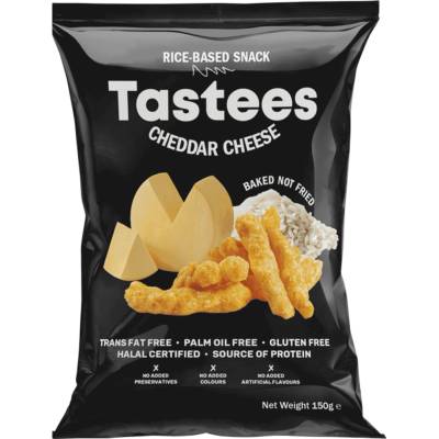 Tastees snack sýrový čedar 65 g
