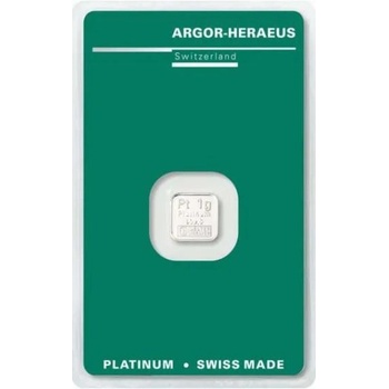 Argor-Heraeus platinový slitek 1 g