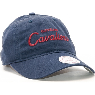 Mitchell & Ness Special Script Cleveland Cavaliers Navy Strapback modrá červená šedá