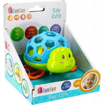 Bam Bam Mäkká hrkálka korytnačka