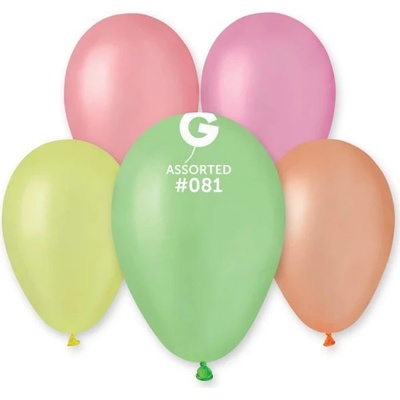 Balonek Balonky nafukovací 7 párty neon 22x28 cm