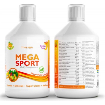 Swedish Nutra Mega Sport 500 ml