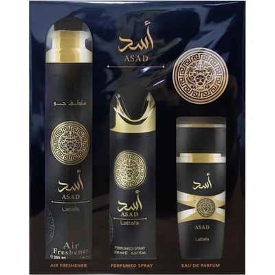 LATTAFA Asad Комплект с Парфюм EDP за мъже 100ml