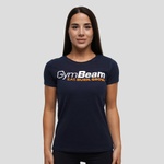 GymBeam Дамска тениска Grow Navy XS